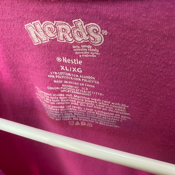Nerds t shirt size xl - Picture 3 of 4